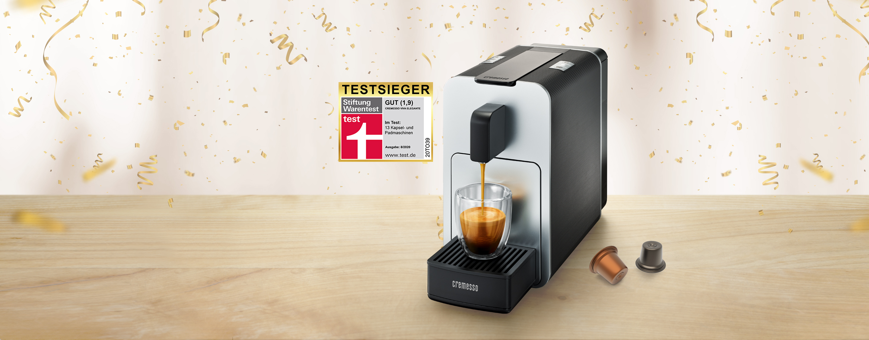 Kaffeekapseln + Kaffeemaschinen | Cremesso