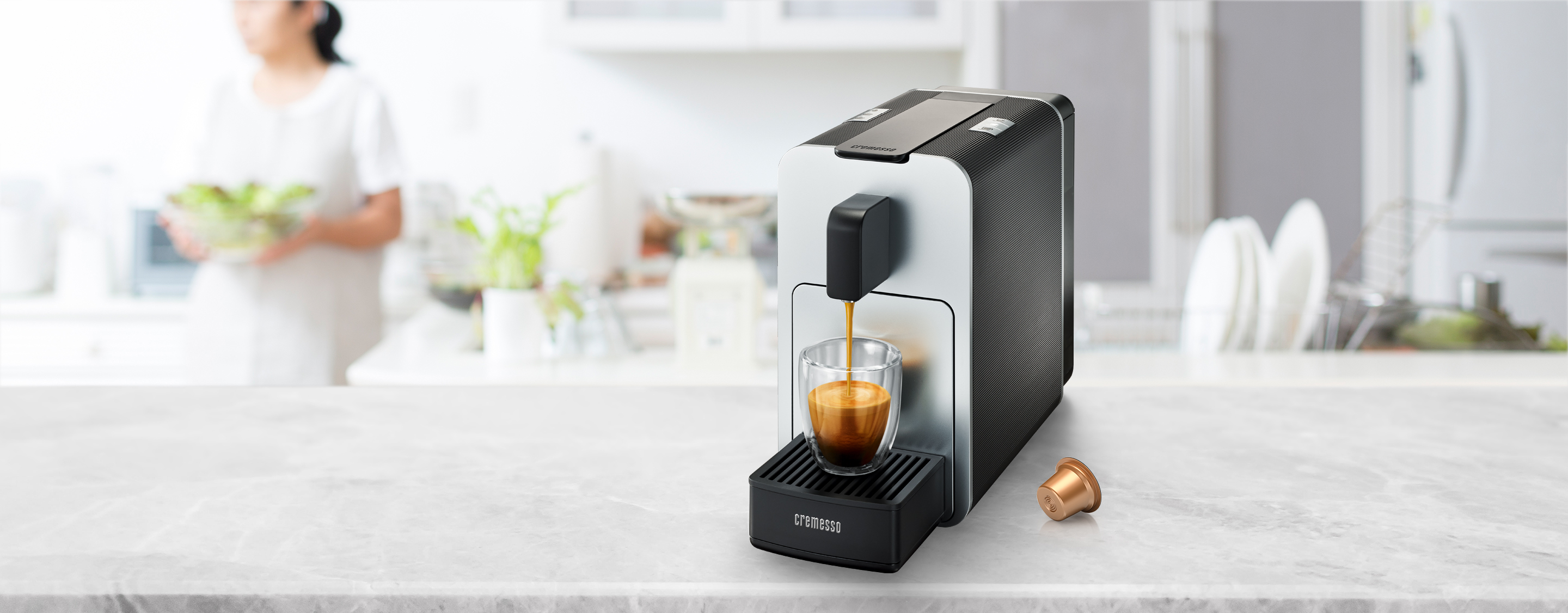 Kaffeekapseln + Kaffeemaschinen | Cremesso